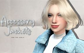 Image result for Sims 4 Female Jacket Accessory