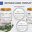 Image result for Cosmetic Label Templates