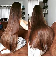 Image result for Silky Long Brown Hair