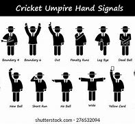 Image result for Cricket Hand Signals for Break