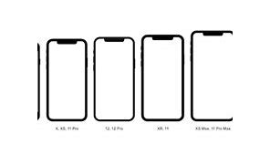 Image result for Compare iPhone Sizes Chart