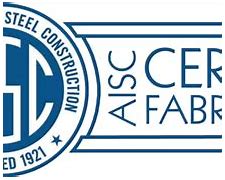Image result for AISC Certified Fabricator Logo