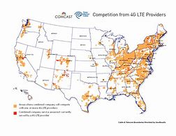 Image result for Comcast Coverage Map