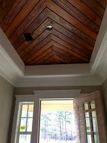 Image result for Wood Panel Ceiling Ideas