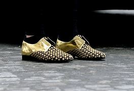 Image result for Gold Shoes