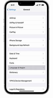 Image result for iPhone Change Language Settings