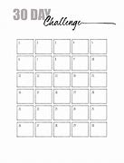 Image result for Blank 30-Day Calendar Printable