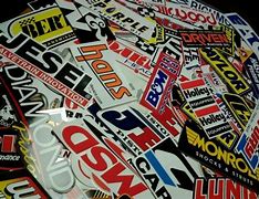 Image result for NASCAR Advertisement Stickers