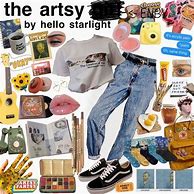 Image result for Art Aesthetic Clothing