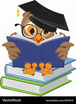 Image result for Owl Reading Book