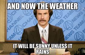 Image result for Inclement Weather Meme