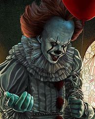 Image result for Pennywise the Clown Art