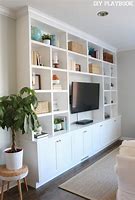 Image result for DIY Wall Units Living Room