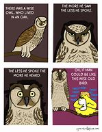 Image result for Wise Owl Meme