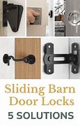 Image result for Sliding Barn Door Security Lock