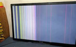 Image result for Sharp TV Lines On Screen