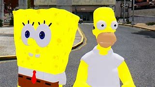 Image result for Spongebob Homer Simpson