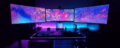 Image result for 5 Monitor Gaming Setup