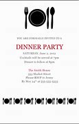 Image result for Thank You Dinner Invitation