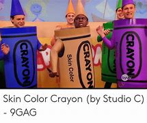 Image result for Skin Color Crayon Meme