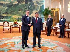 Image result for Gavin Newsom and China