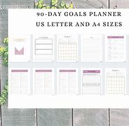 Image result for 90 Day Goal Template