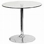 Image result for 72 Inch Custom Round Glass Table Top
