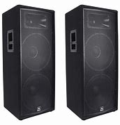 Image result for Dual 15 Speakers