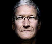 Image result for Tim Cook Face On an Apple