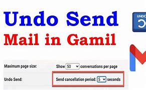 Image result for Gmail How to Unsend Email After 30 Seconds