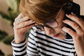 Image result for Anxious Phone Call