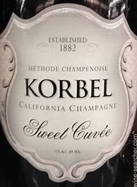 Image result for Korbel Sweet Cuvee