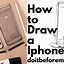 Image result for Phone Drawing iPhone
