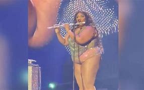 Image result for Lizzo Plays Historic Flute