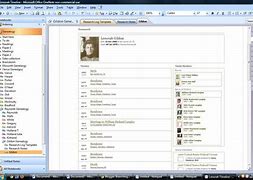 Image result for OneNote Templates Genealoy
