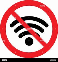 Image result for No Person Wi-Fi Sign