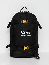 Image result for Black Vans Backpack