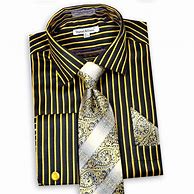 Image result for Striped Dress Shirt Tie