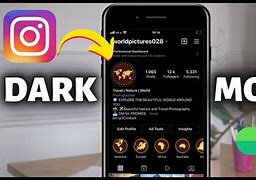 Image result for Instagram Profiles Dark Mode