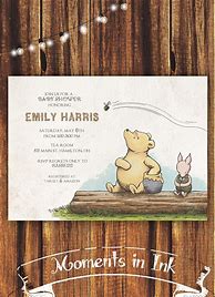 Image result for Winnie the Pooh Baby Shower Clip Art