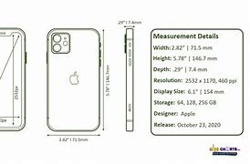 Image result for iPhone XS Size in Inches