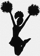 Image result for Cheerleading Pom Poms Black and White