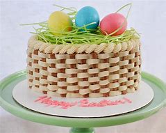 Image result for Wooden Basket Cake