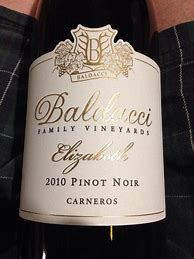 Image result for Baldacci Family Pinot Noir Elizabeth