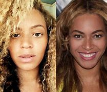 Image result for Beyonce No Makeup Looks