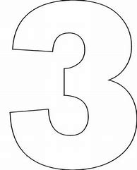 Image result for Outlined Numbers