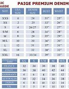 Image result for Silver Jeans Size 34 Conversion Chart