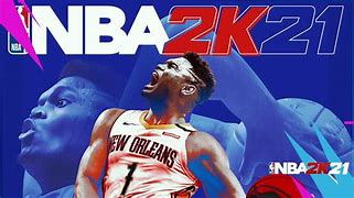 Image result for Zion Williamson NBA 2K21 Cover