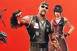 Image result for Fortnite Blue Biker Skin