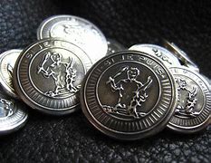 Image result for Customized Code Silver Button
